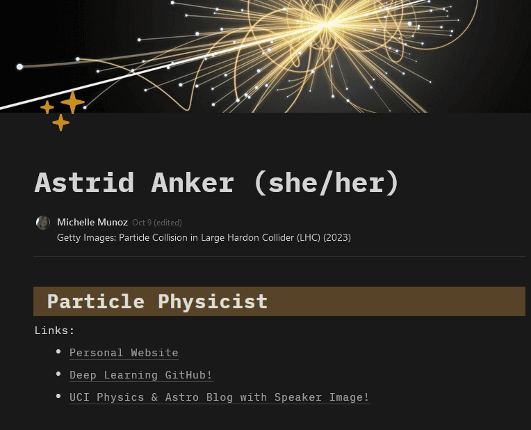 Particle Physicist